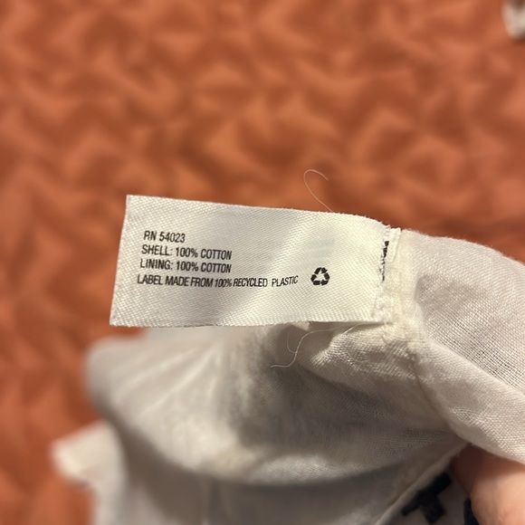 Gap Chevron Cotton Maxi Dress Size Large - Picture 11 of 11